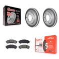 thumbnail image 1 of Transit Auto Front Coated Disc Brake Rotors and Semi-Metallic Pads Kit for Car Ford Ranger Bronco KGS-102909, 1 of 11