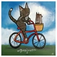 thumbnail image 7 of Marmont Hill Bike Riding Cat by Andrea Doss Canvas Wall Art, 7 of 7