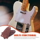thumbnail image 3 of ColoMX 2 cubiertas de alma de guitarra de madera con 3 agujeros, decorativas, para proteger el cuerpo de la guitarra eléctrica, placa de repuesto., 3 of 8
