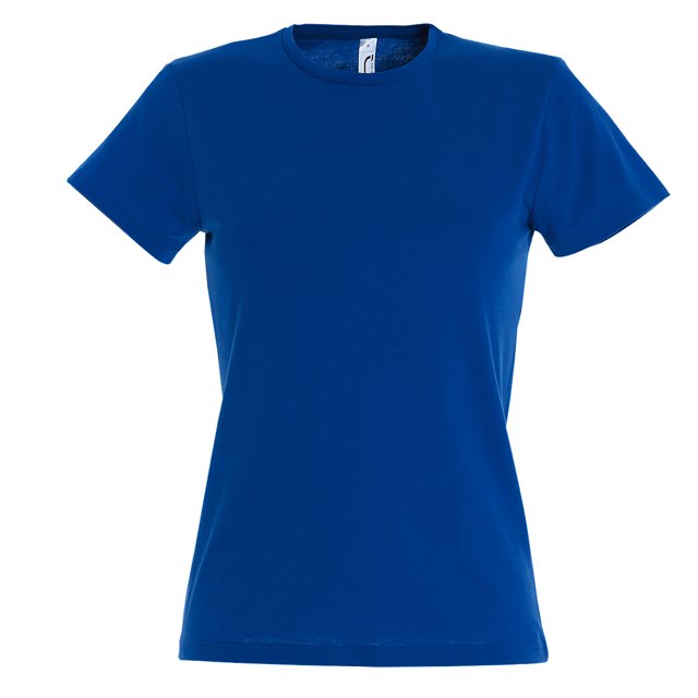 SOLS- Camiseta de manga corta Miss para chica/mujer (Azul eléctrico)