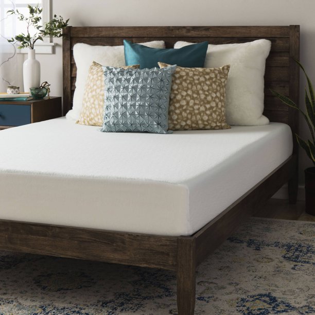 Crown Comfort 8 Inch Memory Foam Mattress Twin XL
