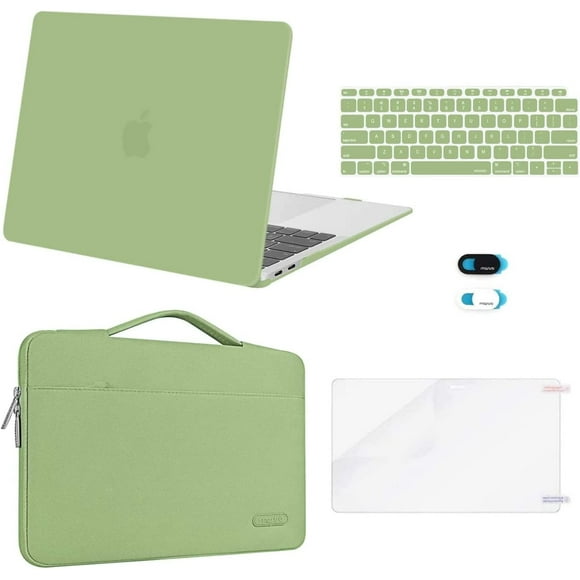 MOSISO Compatible with MacBook Air 13 inch Case 2022 2021 2020 2019 2018 Release A2337 M1 A2179 A1932 Retina Display,