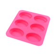 thumbnail image 3 of CNKOO Six Consecutive Oval Soap Molds  New Silicone Soap Molds  Lace Pattern Molds, 3 of 6