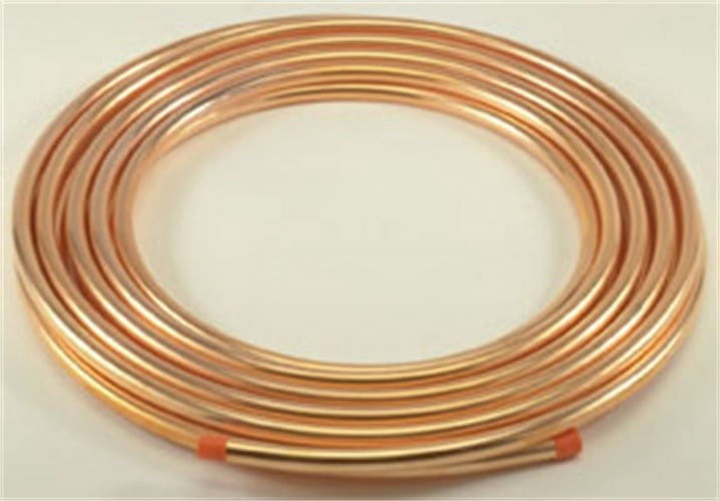 B&K Industries Dehydrated Refrigeration Coil Tube - 5/16 In. OD x 50 Ft - 1 Pack