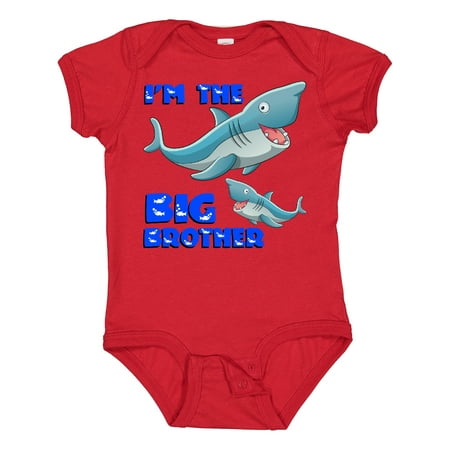 

Inktastic I m the Big Brother Shark Gift Baby Boy Bodysuit