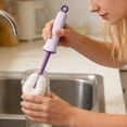 thumbnail image 1 of Outdor 2 In 1 Long Handle Bottle Brush Multifunctional Bottle Cleaning Brush And Brush Self Bottle Brush Suitable For Coffee Mugs Sports Bottles Wine Bottle, 1 of 4