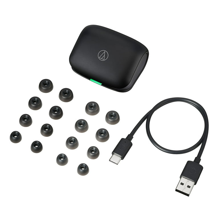 Audio-Technica ATH-TWX7 Truly Wireless Earbuds (Black