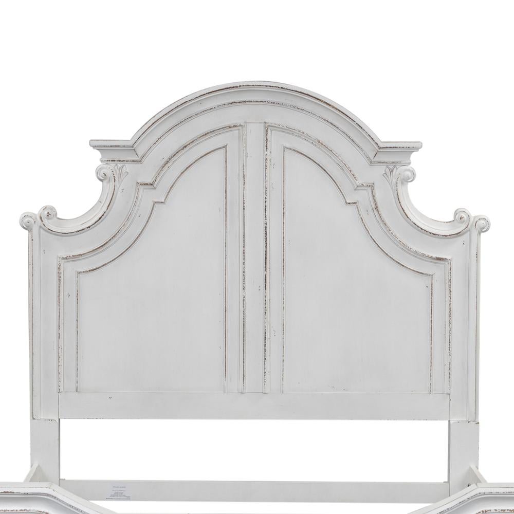 Liberty Furniture Industies, INC Magnolia Manor Queen Panel Headboard in Antique White