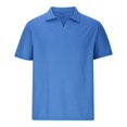 thumbnail image 2 of Mens Textured T-Shirts Casual Knitted Short Sleeve Crewneck Tops Summer Loose Fit Waffle Pullover Tees Blouses 2026, 2 of 5