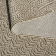 thumbnail image 4 of SAFAVIEH Sisal Performance Deonne Chevron Indoor/Outdoor Area Rug, Natural, 6'7" x 6'7" Round, 4 of 12