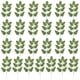 thumbnail image 1 of 25pcs Hojas artificiales Plantas Adornos Partido Hojas decorativas para el hogar, 1 of 5