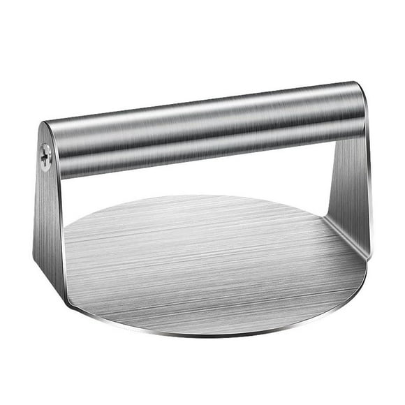 Stainless Steel Hamburger Patty Maker, Smash Burger Press for Perfectly Shaped Burgers