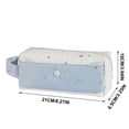 thumbnail image 3 of Back to School Supplies Under 1 Pencil Case Aesthetic Zipper Pencil Bag Large Stationery Organizer Bag for Girls Boys Students #829, 3 of 8