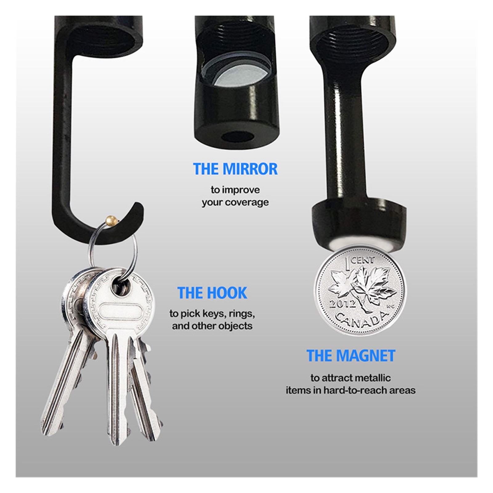 1080P/640P USB Endoscope Inspection Camera 3 In 1 USB/Micro USB/Type-C Endoscope Camera Borescope With 8 LED , User-Friendly Borescopes