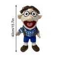 thumbnail image 2 of Jeffy Cartoon Fun Parent Child Games Family Toy Hand Puppet, Jeffy Plush, 2 of 5