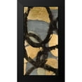 thumbnail image 2 of Goldberger, Jennifer 11x18 Black Modern Framed Museum Art Print Titled - Gilded Links I, 2 of 5