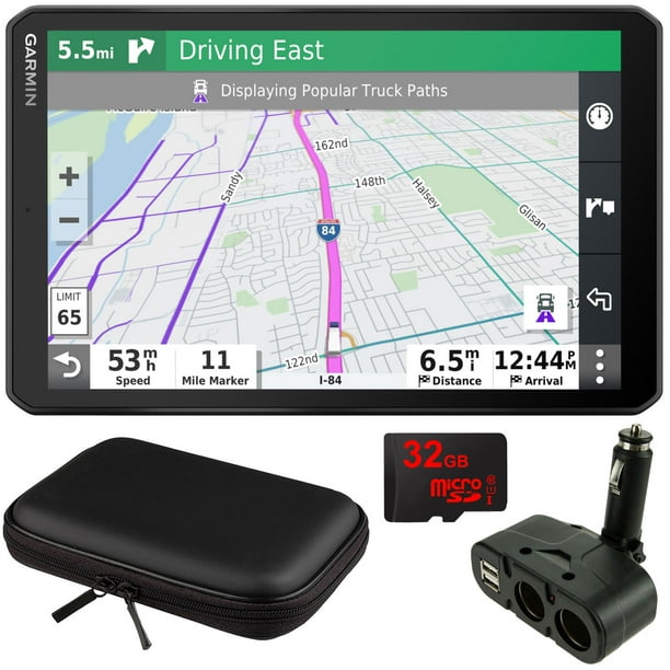 Garmin Dezl Otr800 8 Gps Truck Navigator 010 02314 00 With Accessory Bundle Walmart Com Walmart Com [ 612 x 612 Pixel ]