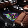 thumbnail image 6 of Fuzoiu Howling Wolf Print Carpet Floor Mats for Car,Car Foot Mat Set,Universal Fit 4 Piece Mat Pad Set,Fits Most Cars Trucks Vans Sedans SUV Auto Carpet Mat Se, 6 of 7