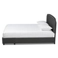 thumbnail image 5 of Bowery Hill Modern Fabric Upholstered Platform Storage Queen Bed in Dark Gray, 5 of 12
