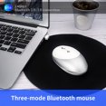 thumbnail image 4 of CAROOTU Souris Sans Fil Bluetooth Souris Rechargeable Optique pour Ordinateur Portable, 4 of 7