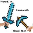 thumbnail image 2 of 2025 2 in1 Pickaxe and Sword Toy, 2 of 5
