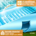thumbnail image 4 of Flotador inflable para broncearse en la piscina, salón, 85 x 57 cm, azul, 4 of 9