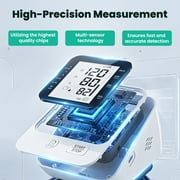 Blood Pressure Monitor, Digital BP Machine with 2x99 Reading Memory, High Automatic Blood Pressure Monitors Cuff(8.7-16.5) for Home Use