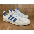 thumbnail image 1 of Vintage?? Adi - das Halfshells Made in Taiwan Sz 8 Men's Trainers White Blue Royal, 1 of 6