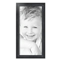 thumbnail image 2 of ArtToFrames 9" x 19" Galleria Noir Picture Frame, 9x19 inch Black MDF Poster Frame (WOM-4083), 5 Pack, 2 of 8