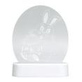 thumbnail image 1 of Luz nocturna 3D de conejito Jadeshay Adornos de Pascua Eficiencia maximizada, 1 of 8