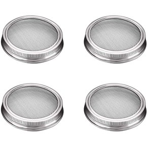 24 Pcs Couvercles et Anneaux pour Bocaux Mason à Ouverture Régulière, Bocaux de Conservation en Métal Réutilisables avec Couvercles en Silicone 24 Pcs Couvercles et Anneaux pour Bocaux Mason à Ouverture Régulière, Bocaux de Conservation en Métal Réutilisables avec Couvercles en Silicone