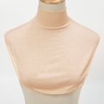 thumbnail image 2 of Women's Cotton Mock Turtleneck Dickey Half Top Collar Neck Blouse False Fake Neck, 2 of 6