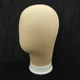 thumbnail image 3 of Milaget Canvas Block Head Manequin Head For Making Wigs Hats Styling Display 54cm, 3 of 9