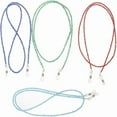 thumbnail image 2 of XmhyTop-A Brown Eyeglass Chain 1 Piece, Glasses Strap, Non Slip Glasses Chain, Beaded Eyeglass Chain, 2 of 5