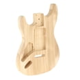 thumbnail image 1 of Milaget Unfinished Guitar Body Blank Guitar Body Replacement Handcrafted ST Wooden, 1 of 7