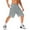 Grey, variant on Men's Long Basketball Shorts With Zipper Pocket 11 Inch Mesh Sports Play Basketball Court Star Fitness Quick Dry Lightweight