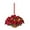 C, variant on Tarmeek Christmas Tree Decorations Pre-Lit Artificial Christmas Hanging Basket, Frosted Berry, Decorated With Frosted Pine Cones, Berry Clusters, White LED Lights, Christmas Collection, 3.15 Inches