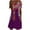 Purple, variant on jsaierl Summer Mexican Dress Women 2025 Wedding Guest Print Dress Swing Short Sleeve Midi Dress Tunic Crew Neck Sun Dress