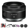 thumbnail image 1 of Canon RF 50mm f/1.8 STM Prime Lens Bundle Filter Kit (International Model), 1 of 1