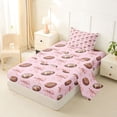 thumbnail image 2 of Erosebridal Teens Sport Football Twin Sheet Sets 3pcs,Kawaii Ribbon Bow Bedding for Boys Girls,Lightweight Room Decor, 2 of 5