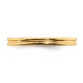 thumbnail image 4 of 925 Sterling Silver Gold Stackable Ring Fancy/, 4 of 8