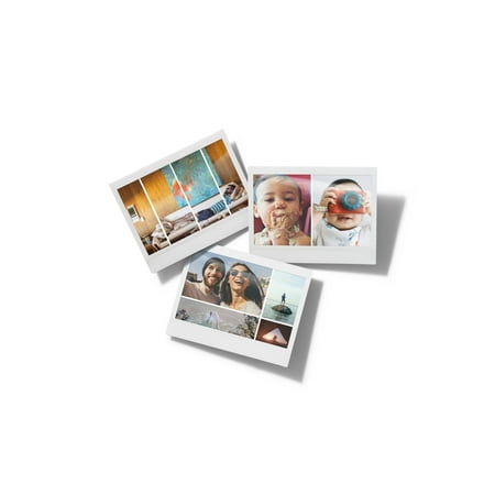 Fujifilm - Instax Link Wide Wireless Photo Printer - Mocha Gray