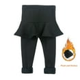 thumbnail image 5 of Uccdo Girls Casual Thicken Fleece Leggings Skaters Tutu Skirts Winter Warm Tights Pants 3-11 Years, 5 of 8