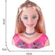 thumbnail image 4 of Children's Hairdressing Head, Makeup Head 22 Cm High, Styling Head, Role Play Doll Head, Toy Princess Gift, 35 Pieces, 4 of 5