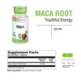 thumbnail image 2 of Solaray Maca Root 525 mg | Healthy Balance, Energy, Vitality & Libido Support | Non-GMO, Vegan | 100 VegCaps, 2 of 6