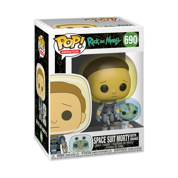 Funko Pop Animation Rick And Morty Space Suit Morty Wsnake Walmart