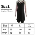 thumbnail image 2 of Vestido estampado de verano para mujer, sin mangas, con tirantes ajustables, minivestido de playa, 2 of 5