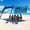 Navy Blue, variant on PNKKODW Beach Tent Sun Shelter UPF 50+UV Protection, 10x10FT Pop Up Shade Beach Canopy with 8 Sandbags, 4 Stability Poles, Beach Mat, Sideshade, Outdoor Sun Shade for Camp Backyard Picnics, Navy Blue