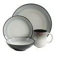 thumbnail image 4 of Gibson Elite Rings of Saturn 16-Piece Dinnerware Set - Teal, 4 of 5