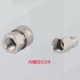 thumbnail image 3 of Conector de Manguera de Agua de Combinación de Rápida de 3/8 de material acero Inoxidable, 3 of 8